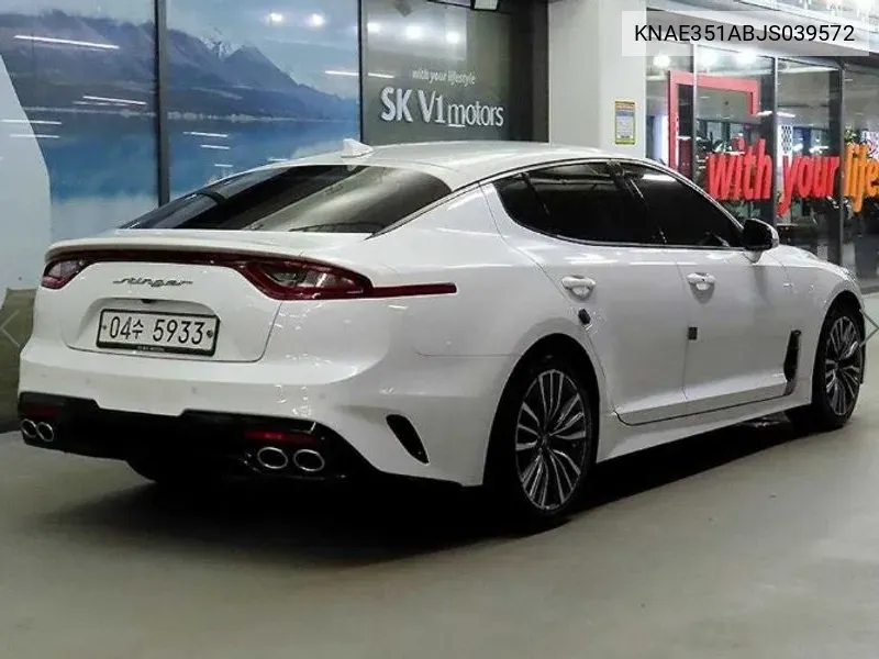 Kia Stinger 2.0 Turbo 2Wd Platinum VIN: KNAE351ABJS039572 Lot: 38012631