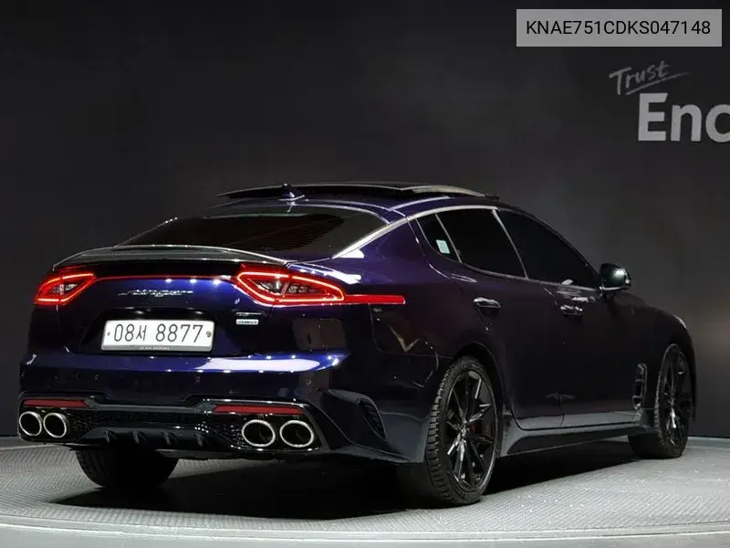 Stinger 3.3 Turbo Awd Gt VIN: KNAE751CDKS047148 Lot: 39961980