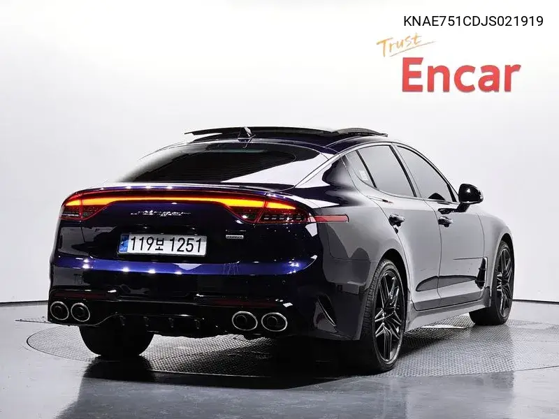 Stinger 3.3 Turbo Awd Gt VIN: KNAE751CDJS021919 Lot: 40058732