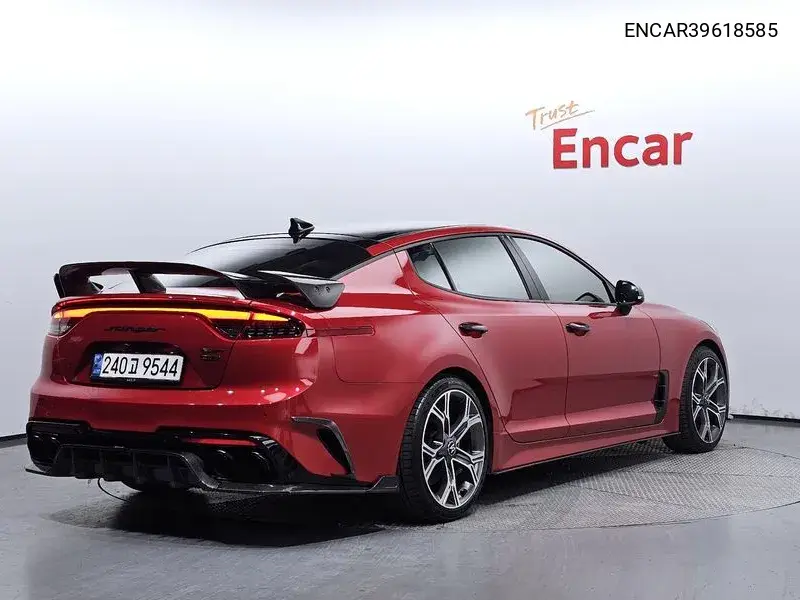 Stinger 3.3 Turbo Awd Gt VIN: ENCAR39618585 Lot: 39618585