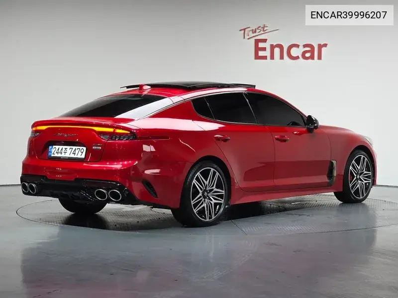 Stinger Meister 3.3 Gt Awd Masters Turbo Package VIN: ENCAR39996207 Lot: 39996207