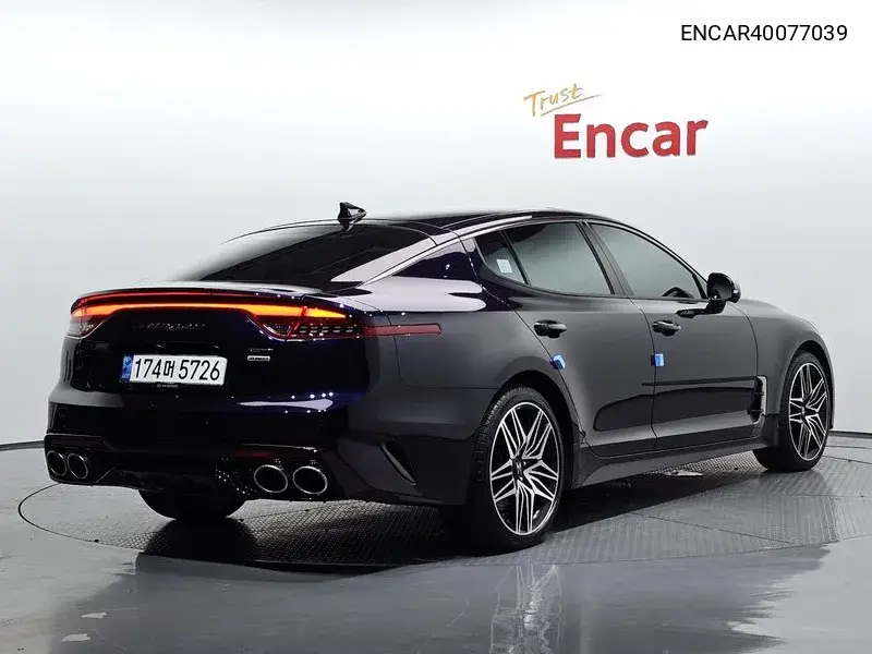 Stinger Meister 3.3 Gt Awd Masters Turbo Package VIN: ENCAR40077039 Lot: 40077039