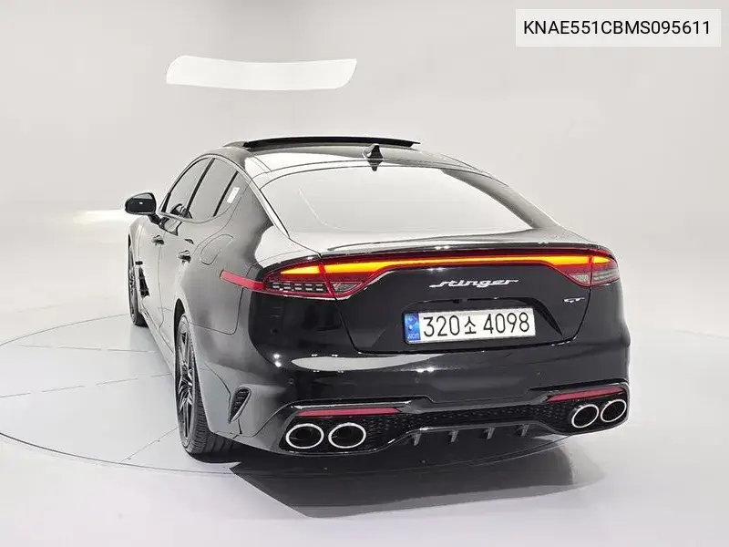 Stinger Meister 3.3 Gt Awd Masters Turbo Package VIN: KNAE551CBMS095611 Lot: 40087645