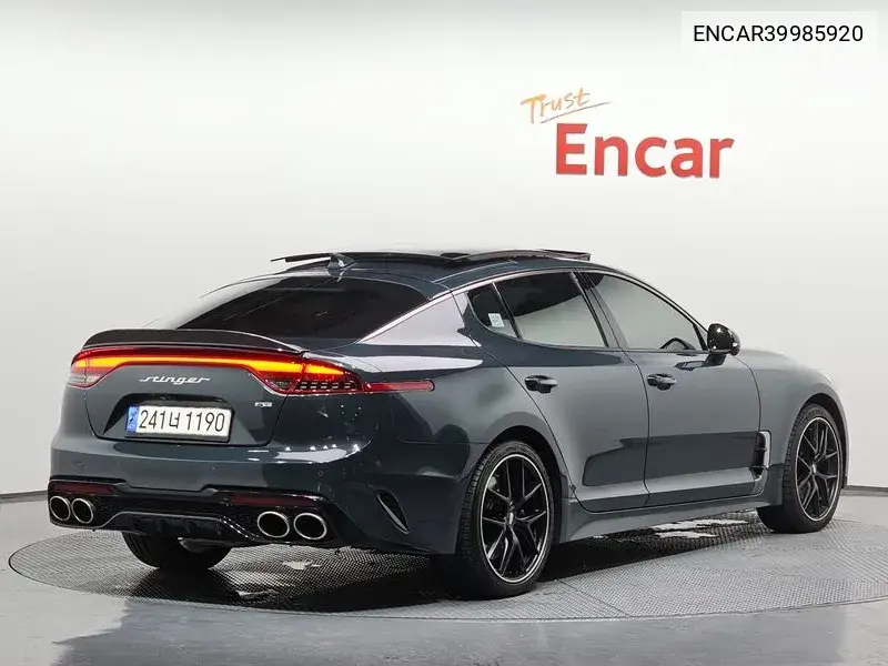 Stinger Meister 3.3 Gt Awd Tribute Edition VIN: ENCAR39985920 Lot: 39985920