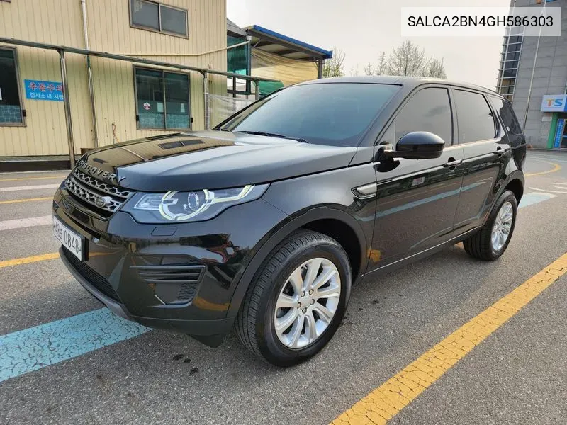 Land Rover Discovery Sports 2.0 Td4 Se VIN: SALCA2BN4GH586303 Lot: 38439799