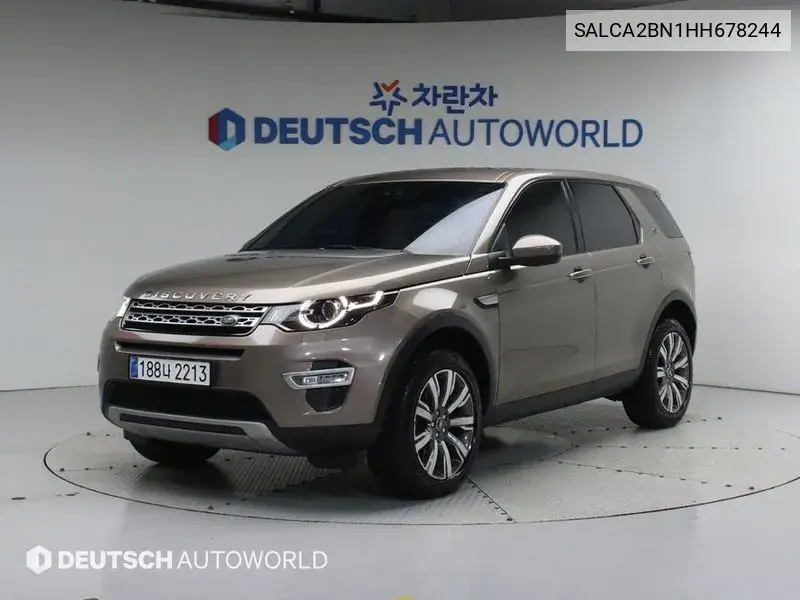 Discovery Sports 2.0 Td4 Hse Luxury VIN: SALCA2BN1HH678244 Lot: 39945283
