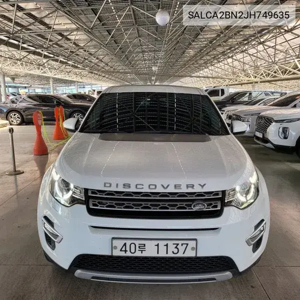 Discovery Sports 2.0 Td4 Hse Luxury VIN: SALCA2BN2JH749635 Lot: 39970279