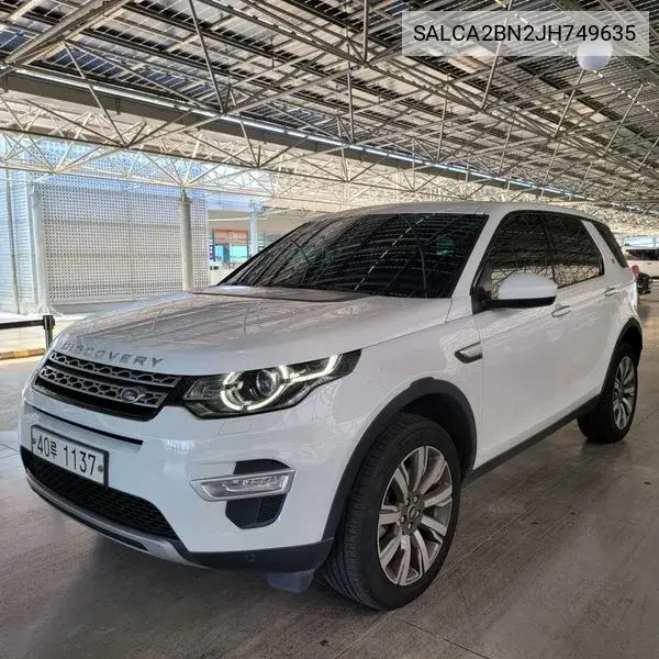 Discovery Sports 2.0 Td4 Hse Luxury VIN: SALCA2BN2JH749635 Lot: 39970279