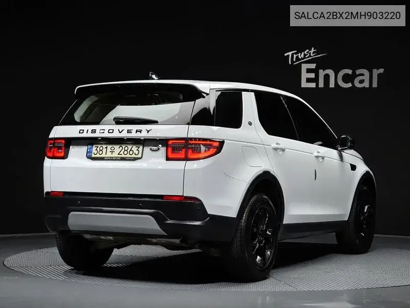 Discovery Sports 2Nd Generation P250 S VIN: SALCA2BX2MH903220 Lot: 39951275