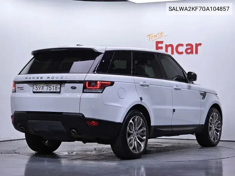 Range Rover Sports 2Nd Generation 3.0 Sdv6 Hse Dynamic VIN: SALWA2KF7GA104857 Lot: 39963347