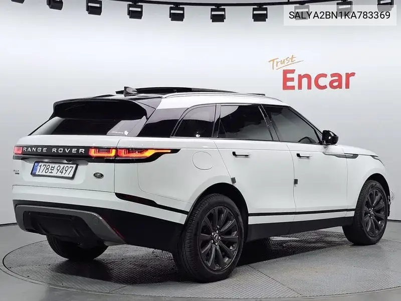 Range Rover Velar 2.0 D240 Se VIN: SALYA2BN1KA783369 Lot: 39922934