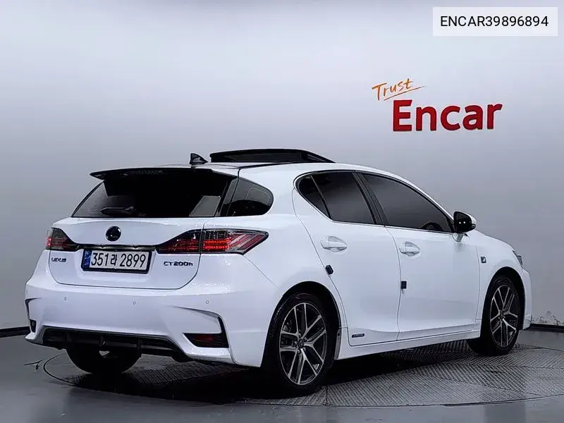 Ct200H 1.8 F-Sport Zwa10 VIN: ENCAR39896894 Lot: 39896894