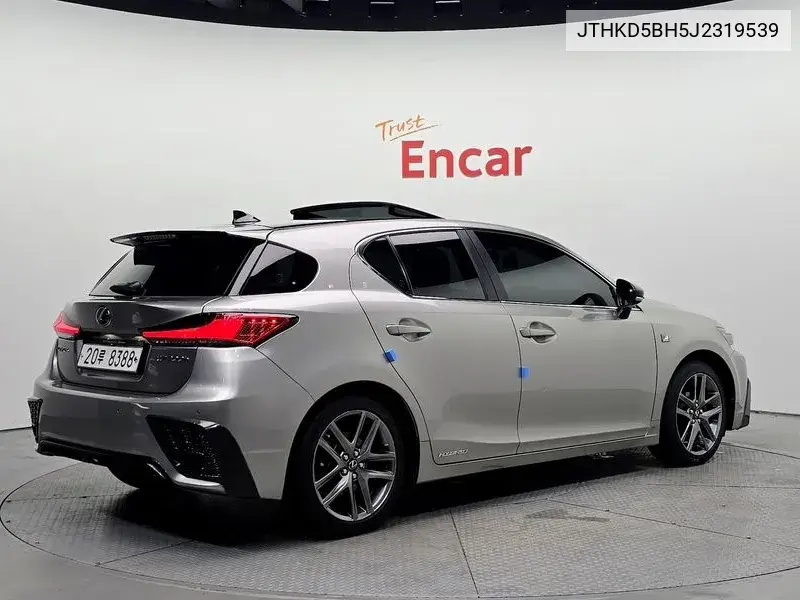 Ct200H 1.8 F-Sport Zwa10 VIN: JTHKD5BH5J2319539 Lot: 39889792