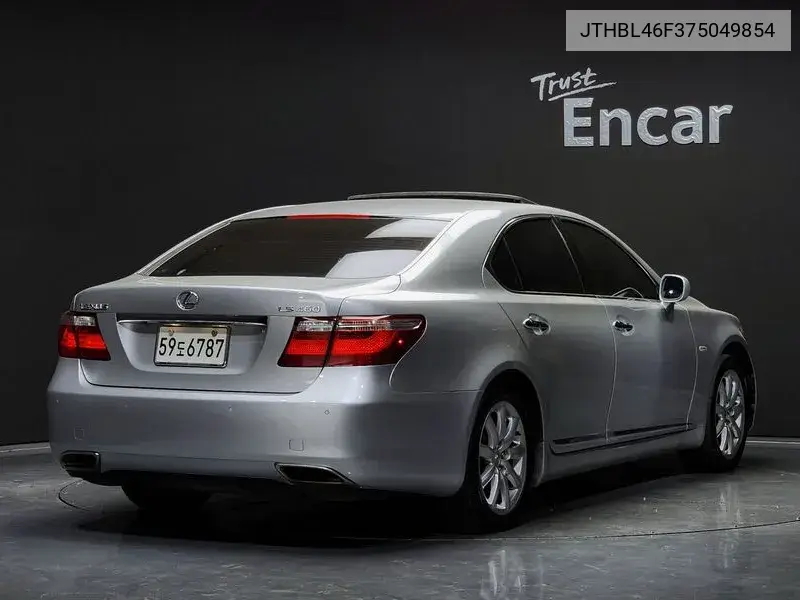 Ls460 Std Xf40 VIN: JTHBL46F375049854 Lot: 39561976