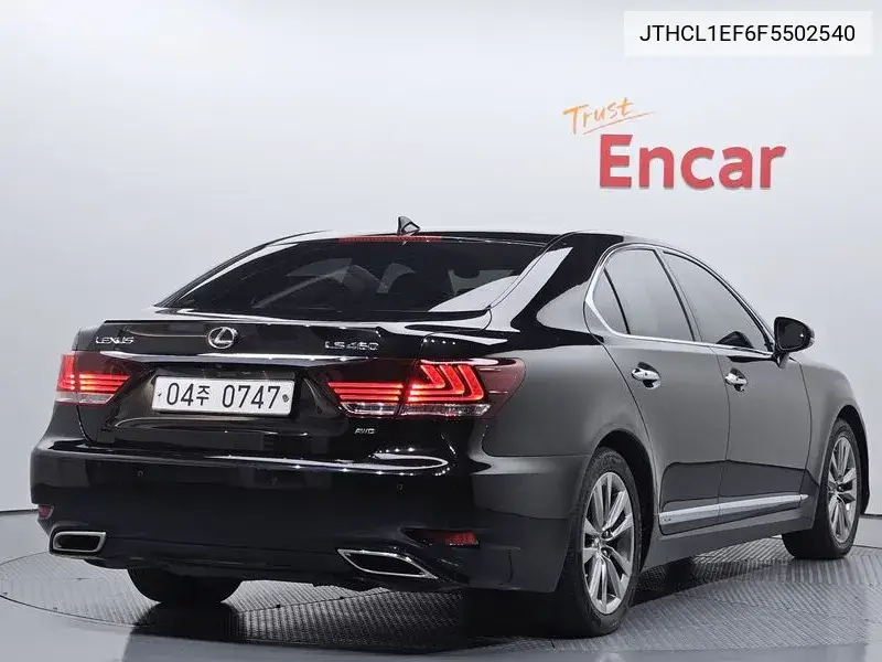 Ls460 Awd Xf40 VIN: JTHCL1EF6F5502540 Lot: 39768426