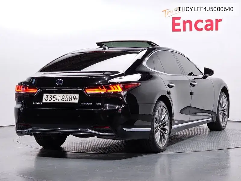 Ls500H 5Th Generation 3.5 Platinum Awd VIN: JTHCYLFF4J5000640 Lot: 39534935