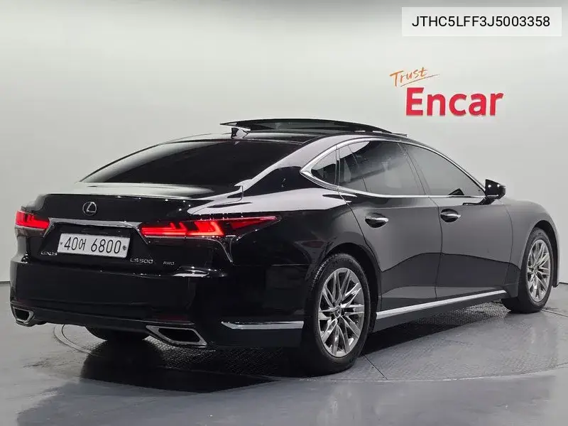 Ls500 5Th Generation 3.5 Luxury Awd VIN: JTHC5LFF3J5003358 Lot: 39586204