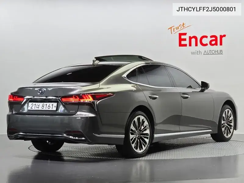 Ls500H 5Th Generation 3.5 Platinum Awd VIN: JTHCYLFF2J5000801 Lot: 39852005