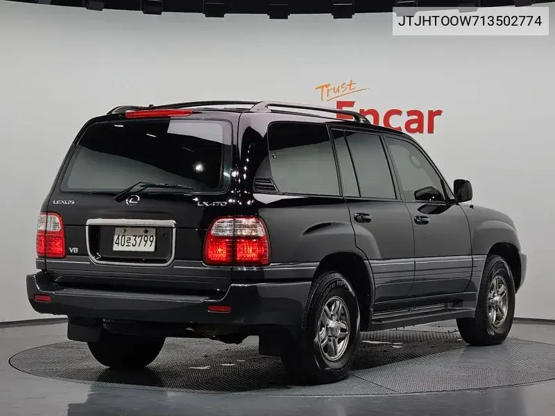 Lx 470 J100 VIN: JTJHTOOW713502774 Lot: 39933613