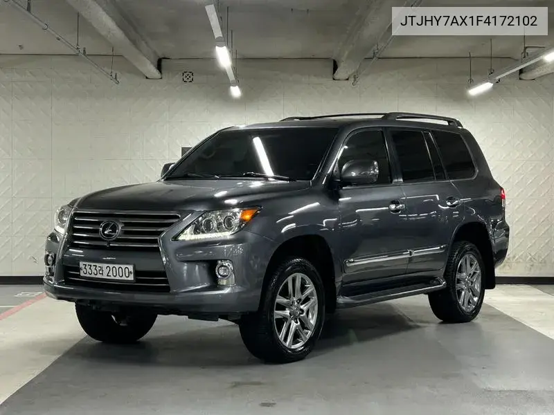 Lx 570 J200 VIN: JTJHY7AX1F4172102 Lot: 39299527