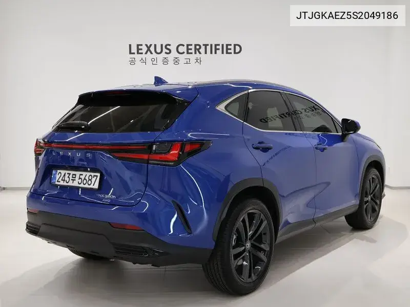 Nx350H 2Nd Generation Premium VIN: JTJGKAEZ5S2049186 Lot: 39587257