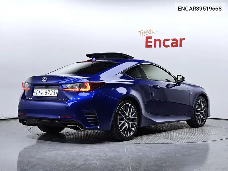 Rc350 F-Sport 1St Generation VIN: ENCAR39519668 Lot: 39519668