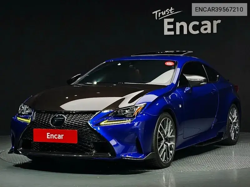 Rc200T F-Sport 1St Generation VIN: ENCAR39567210 Lot: 39567210