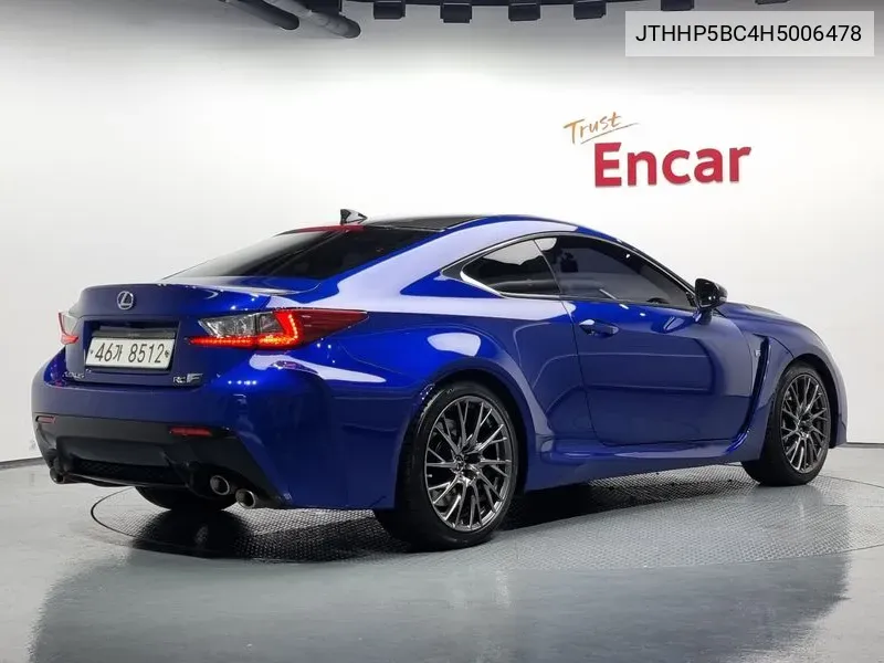 Rc F 5.0 1St Generation VIN: JTHHP5BC4H5006478 Lot: 38508464