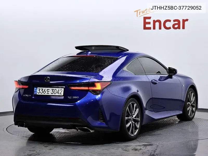 Rc350 F-Sport 1St Generation VIN: JTHHZ5BC-37729052 Lot: 37729052