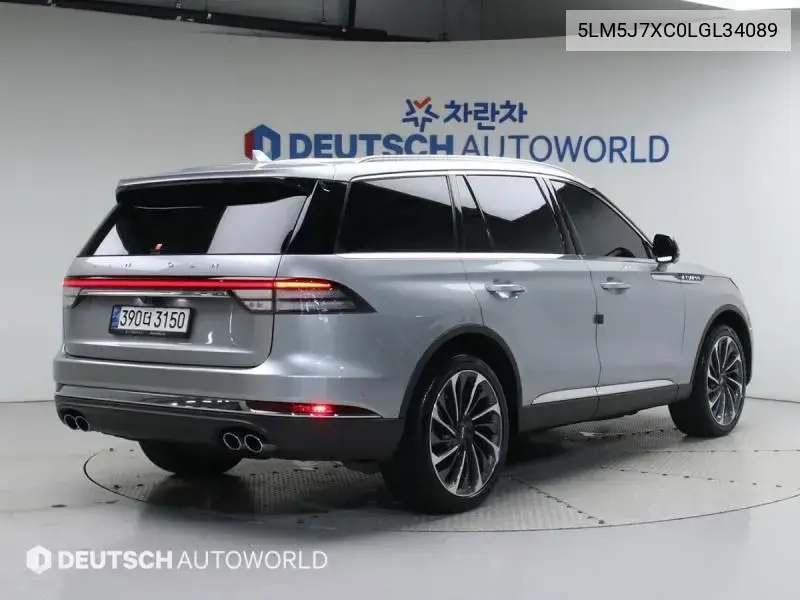 Aviator 2Nd Generation 3.0 Reserve Awd VIN: 5LM5J7XC0LGL34089 Lot: 40072096