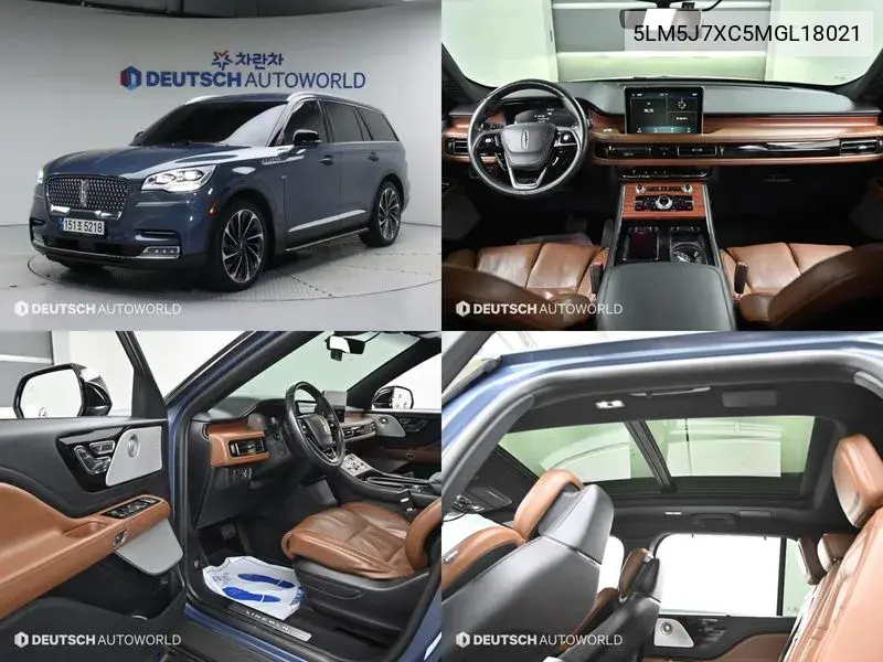 Aviator 2Nd Generation 3.0 Reserve Awd VIN: 5LM5J7XC5MGL18021 Lot: 39618684