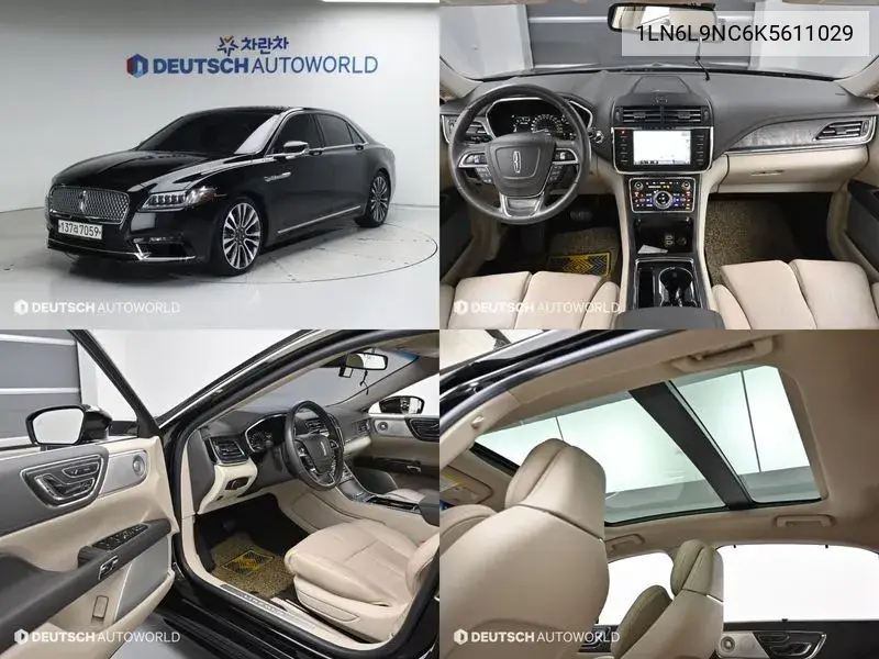 Continental 10Th Generation 3.0 Awd VIN: 1LN6L9NC6K5611029 Lot: 39852795