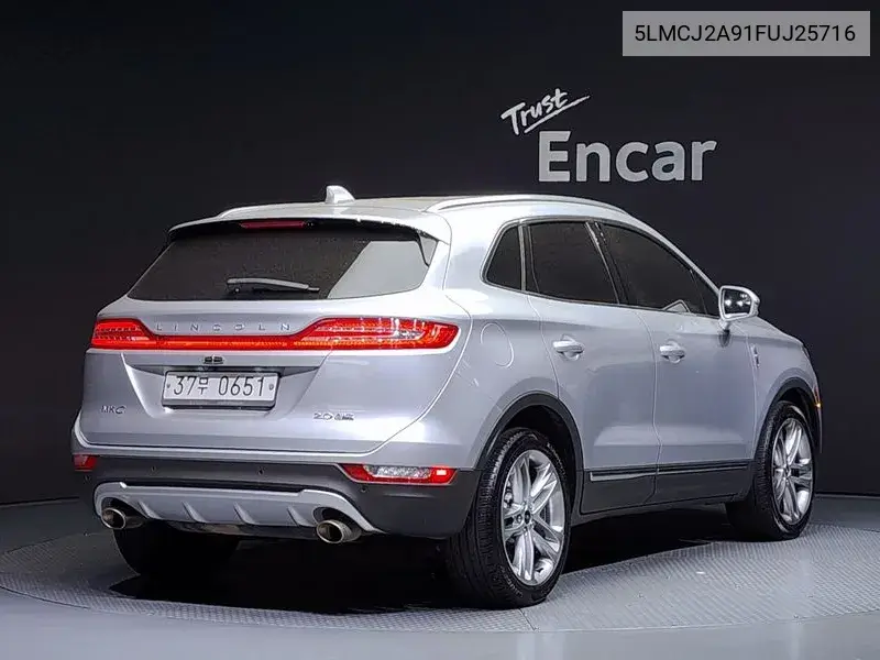Mkc 2.0 Awd VIN: 5LMCJ2A91FUJ25716 Lot: 39815721
