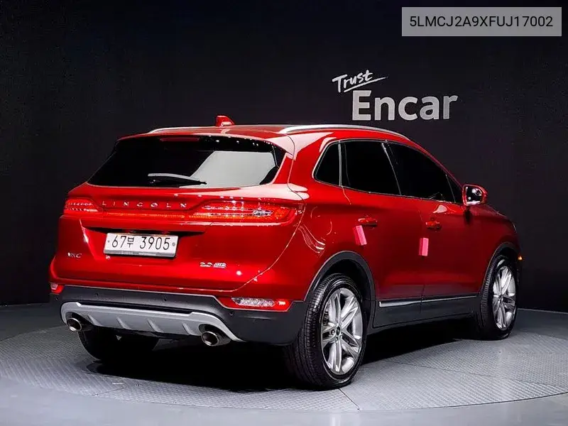 Mkc 2.0 Awd VIN: 5LMCJ2A9XFUJ17002 Lot: 39876561