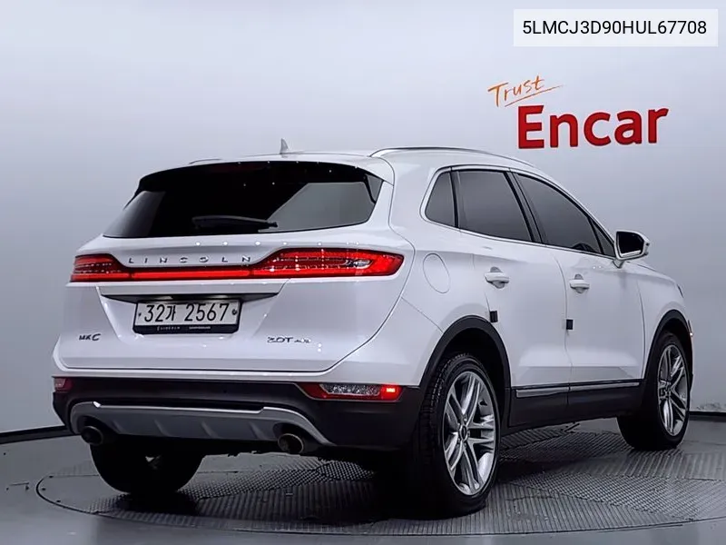 Mkc 2.0 Awd VIN: 5LMCJ3D90HUL67708 Lot: 38296650