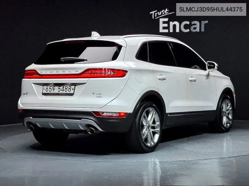 Mkc 2.0 Awd VIN: 5LMCJ3D95HUL44375 Lot: 38501957