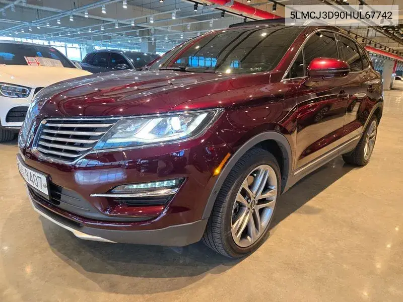 Mkc 2.0 Awd VIN: 5LMCJ3D90HUL67742 Lot: 39700910
