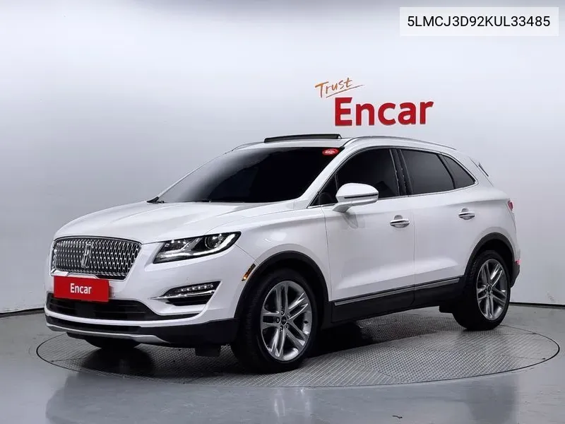 Mkc 2.0 Awd VIN: 5LMCJ3D92KUL33485 Lot: 37708132