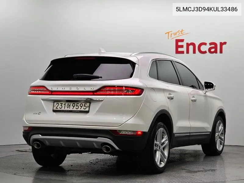 Mkc 2.0 Awd VIN: 5LMCJ3D94KUL33486 Lot: 38057038
