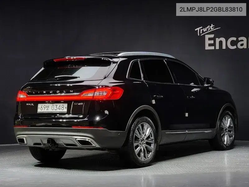 Mkx 2Nd Generation 2.7 Awd VIN: 2LMPJ8LP2GBL83810 Lot: 39600389