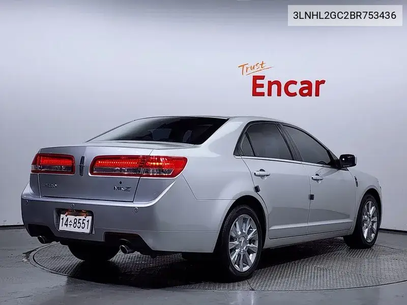 New Mkz 3.5 1St Generation VIN: 3LNHL2GC2BR753436 Lot: 39025767