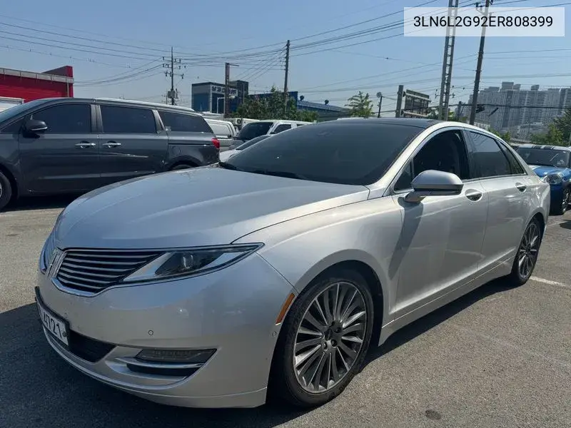 New Mkz 2.0 2Nd Generation VIN: 3LN6L2G92ER808399 Lot: 39642894