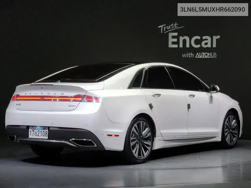 New Mkz 2.0 2Nd Generation VIN: 3LN6L5MUXHR662090 Lot: 39975499