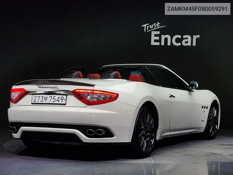 Gran Cabrio 4.7 VIN: ZAMKM45F0B0059291 Lot: 35839655