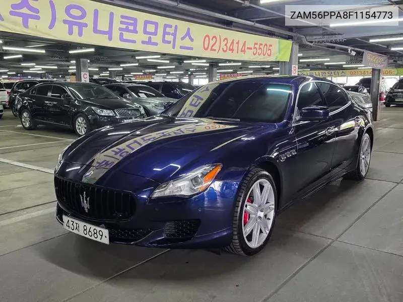 Quattroporte Gts 3.8 V8 VIN: ZAM56PPA8F1154773 Lot: 39631351