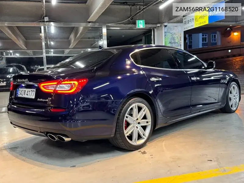 Quattroporte S Q4 3.0 V6 VIN: ZAM56RRA2G1168520 Lot: 39964737