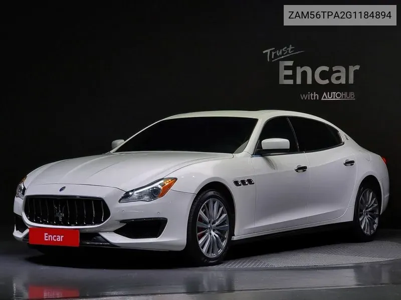 Maserati Quattroporte 3.0 Diesel VIN: ZAM56TPA2G1184894 Lot: 37980285