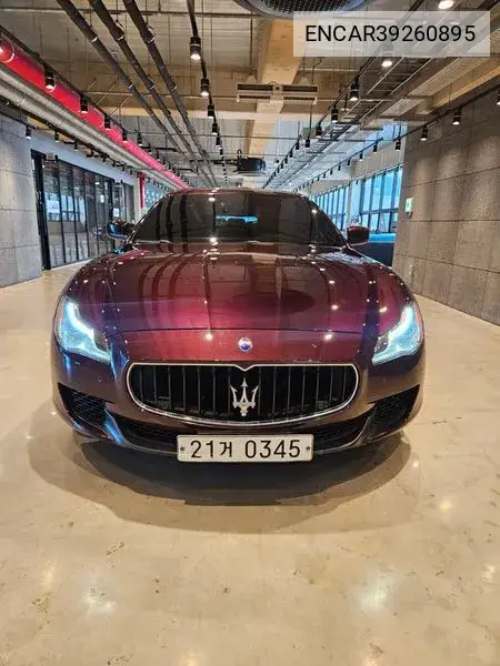 Quattroporte 3.0 Diesel VIN: ENCAR39260895 Lot: 39260895