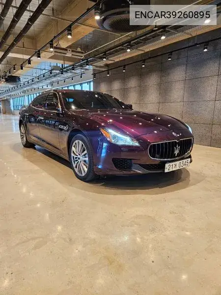 Quattroporte 3.0 Diesel VIN: ENCAR39260895 Lot: 39260895