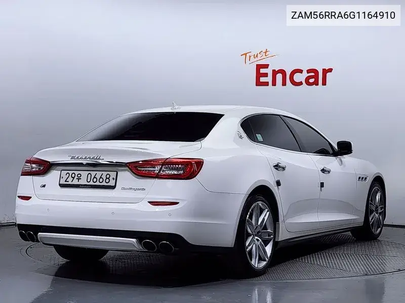 Maserati Quattroporte Vi S Q4 3.0 V6, 2016 VIN: ZAM56RRA6G1164910 Lot: 39422131